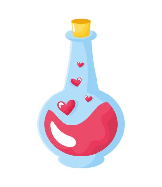 İksir ikonunda kalpler