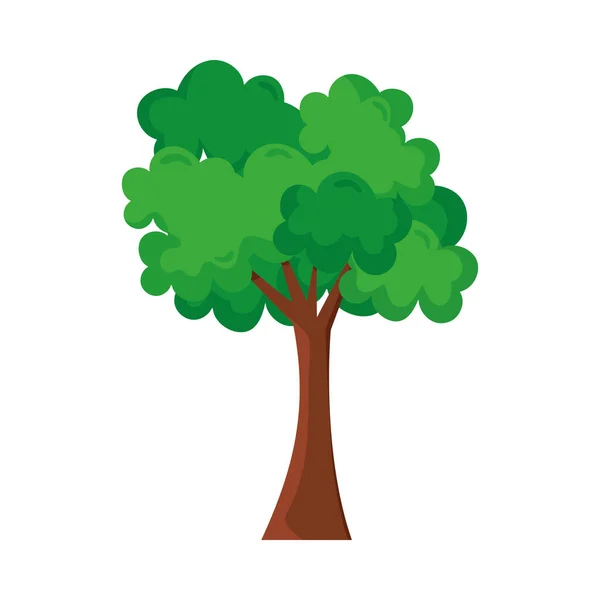 Иконка Зеленого Дерева — стоковый вектор
