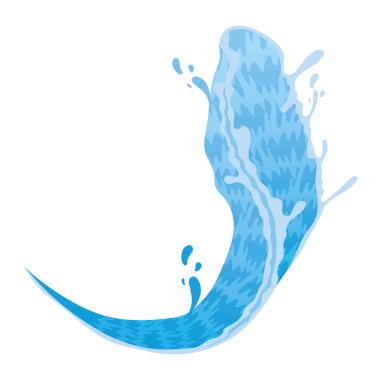 h2o ögesi doğa simgesini sıçratır