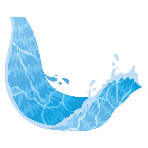 Икона Водных Волн — стоковый вектор