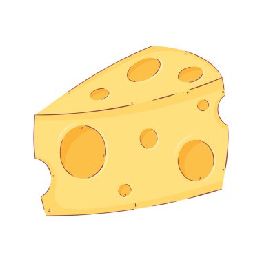 cheese portion dairy product icon