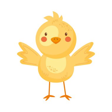 little chick farm animal icon