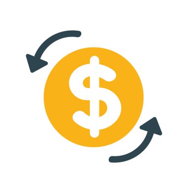 currency exchange signal infographic icon