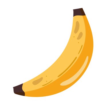 taze muz meyvesi sağlıklı simge