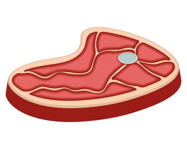 beef steak butchery meat food icon