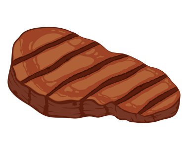 short rib butchery meat icon