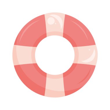 red lifeguard float accessory icon