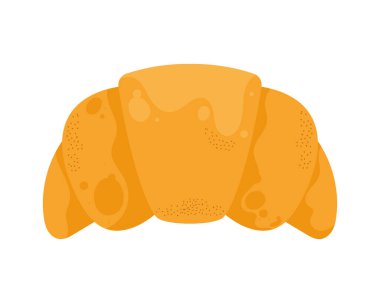 delicious croissant pastry product icon