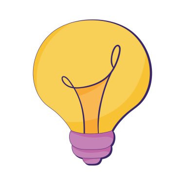 ampul ışığı enerji ikonu