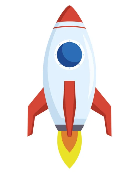 Rocket Start Launcher Icon — Stock Vector