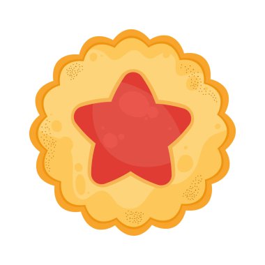delicious cookie pastry product icon