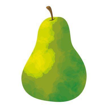 fresh pear fruit healthy icon