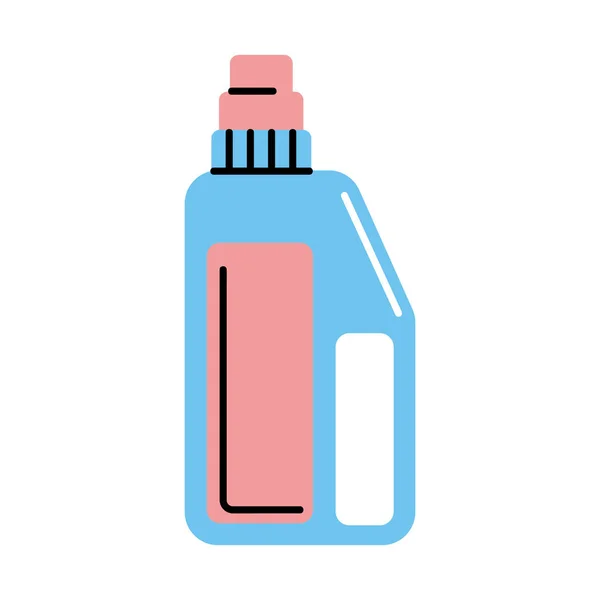 Detergent Bottle Cleaning Product Icon — Stock Vector