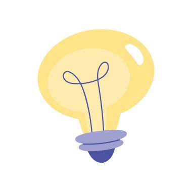 ampul ışığı enerji ikonu