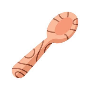 reusable spoon cutlery ecology icon