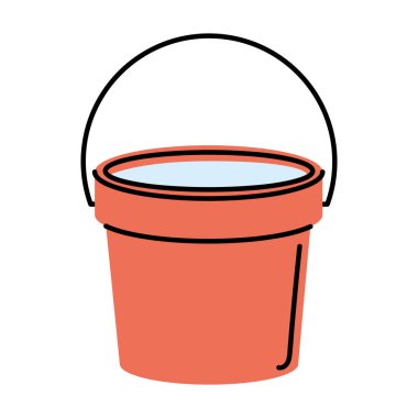 bucket house keeping tool icon