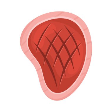 Biftek ızgara yemek ikonu