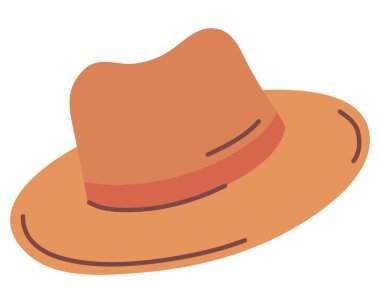 turist şapkası aksesuar seyahat simgesi