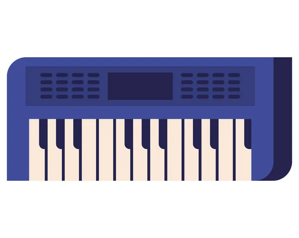 Synthesizer Instrument Musical Isolated Icon — Stockvektor
