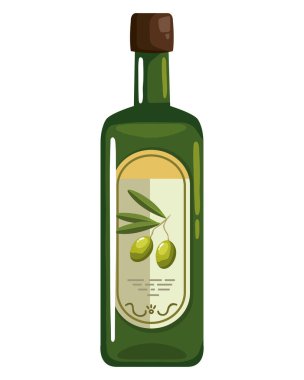 olive oil bottle product icon