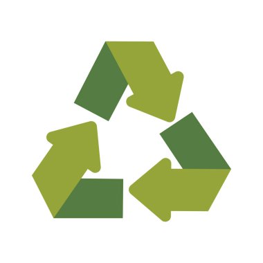 green recycle arrows eco symbol