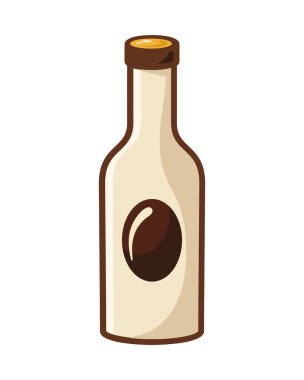 japanese drink bottle isolated icon