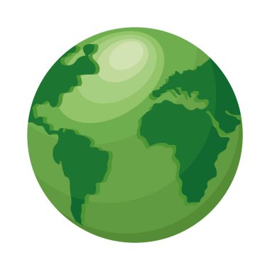 green world planet earth ecology icon