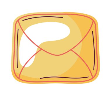 envelope mail send icon isolated