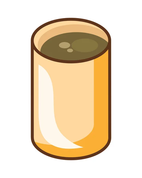 Tea Drink Japanese Isolated Icon — Vettoriale Stock