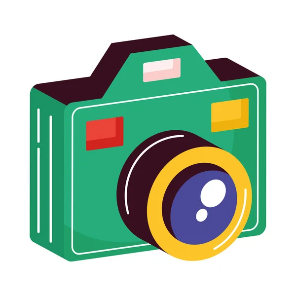 Camera Photographic Device Technology Icon — Stock Vector