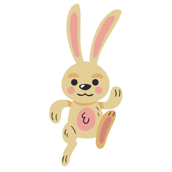 귀여운 토끼귀여운 캐릭터 — 스톡 벡터