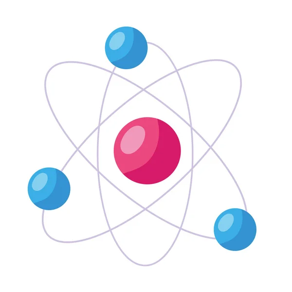 Значок Науки Про Молекулу Атома — стоковий вектор