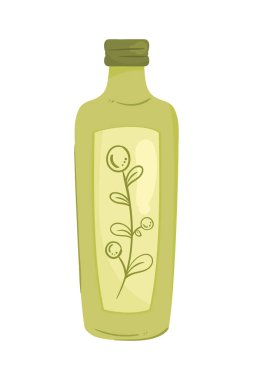 olive oil bottle product icon