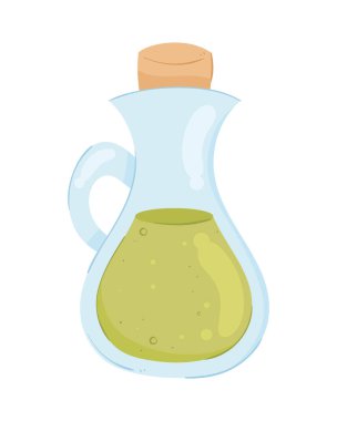 Kavanoz ikonunda zeytin yağı