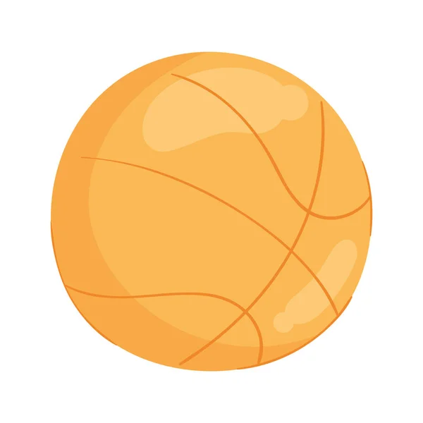 Basketball Sport Balloon Equipment Icon — Stock Vector