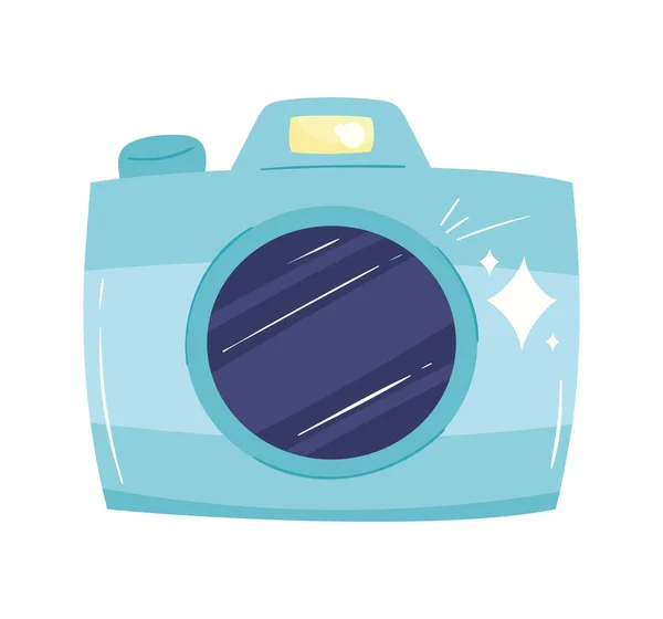 Camera Photographic Device Technology Icon — Stockový vektor