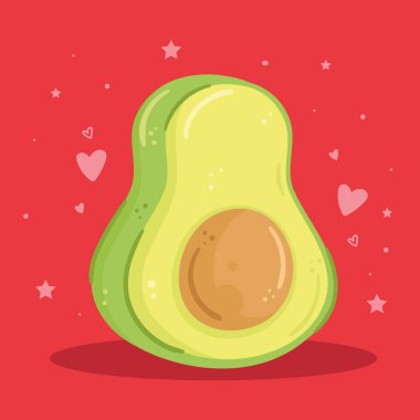 Taze avokado sebzesi sağlıklı yiyecek.