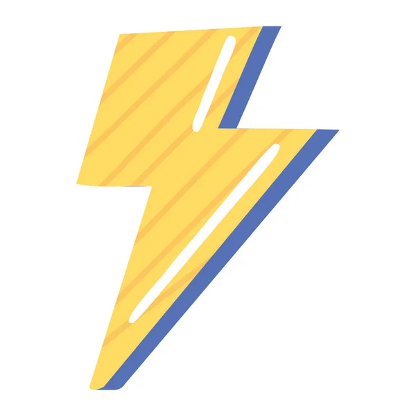 Thunder Ray Power Retro Style — стоковый вектор