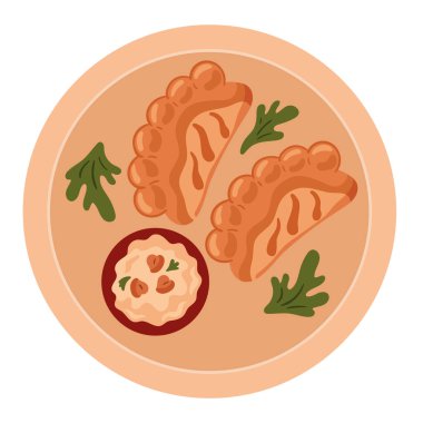 Medames müslüman yemek ikonu