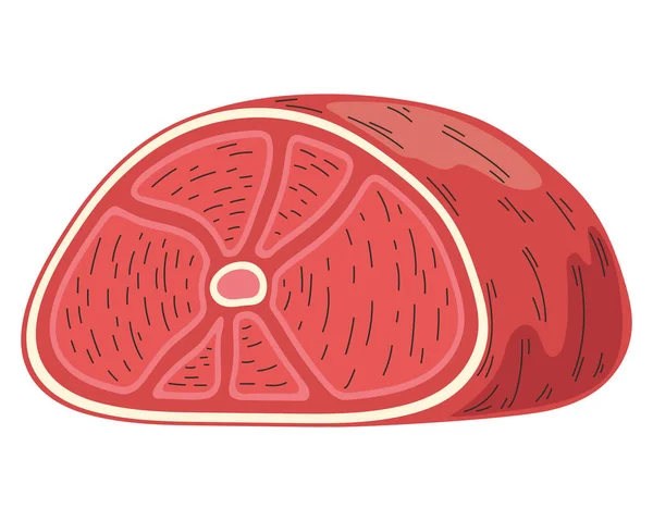 Иконка Белка Мяса Говядины — стоковый вектор