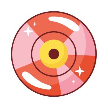 müzik vinili lp retro retro ve nostaljik simge izole