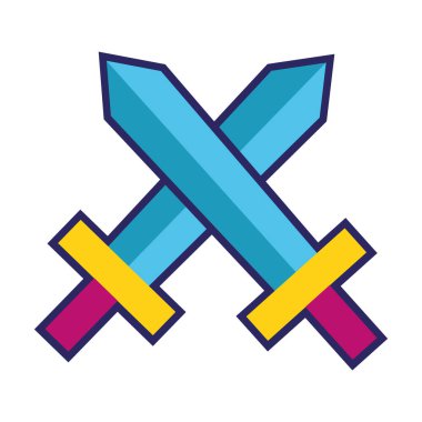 Ortaçağ keskin ikonu izole edildi