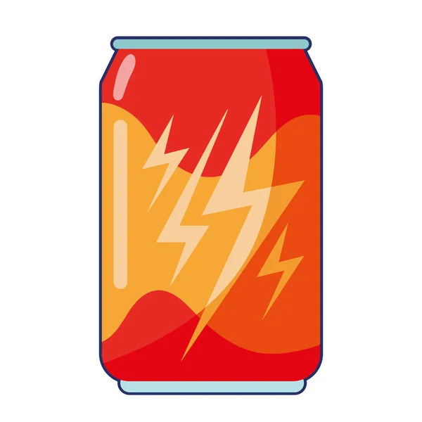 能量饮料可以成为孤立的象征 — 图库矢量图片