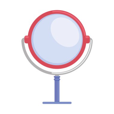 güzellik ayna aksesuar simgesi izole