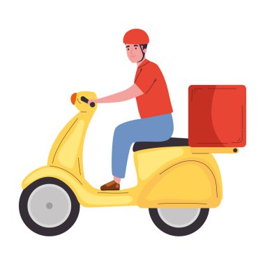 Scooter 'da paket ikonu taşıyan çocuk izole edildi