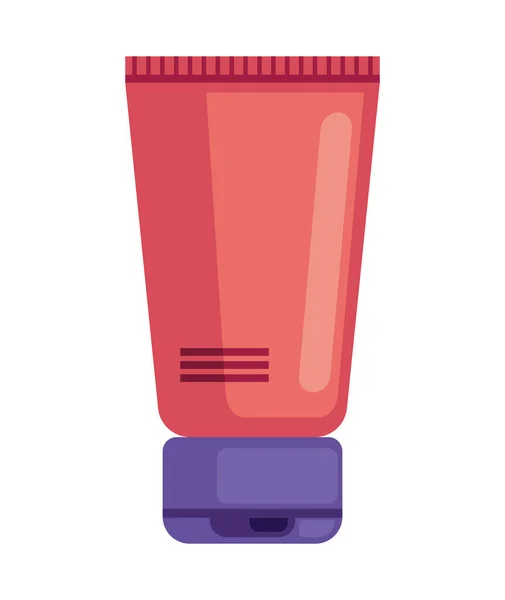 皮肤图标隔离美容品容器护理 — 图库矢量图片