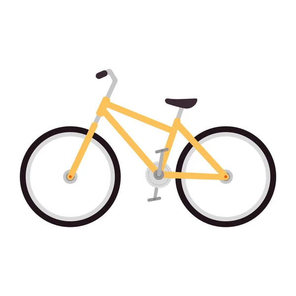 Modern Bisiklet Macera Simgesi Izole — Stok Vektör