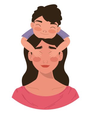 Beyaz yerine aile sevgisi çizimi