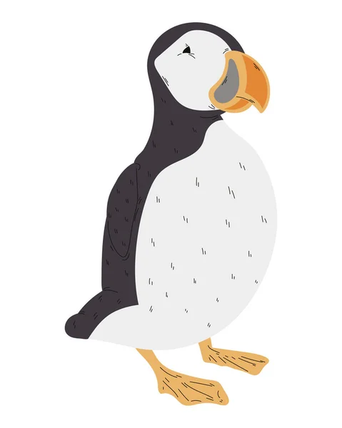 Conception Dodo Mignon Sur Blanc — Image vectorielle