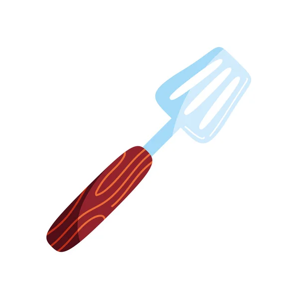 Spatule Grill Cutlery Equipment Icon — Vettoriale Stock